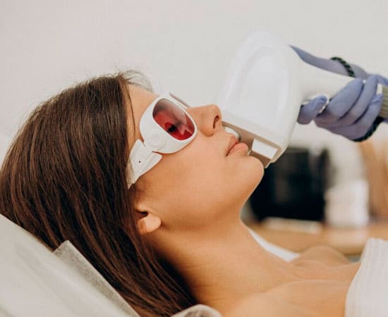 Tratamentos dermatológicos com laser